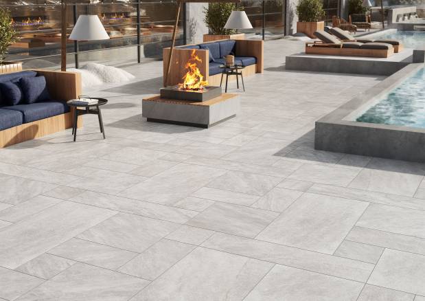 Landmark Porcelain pavers: performance, functionality and aesthetics.