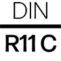 Additional level of safety, classified also by DIN standards (International Standards) as R11 A+B+C