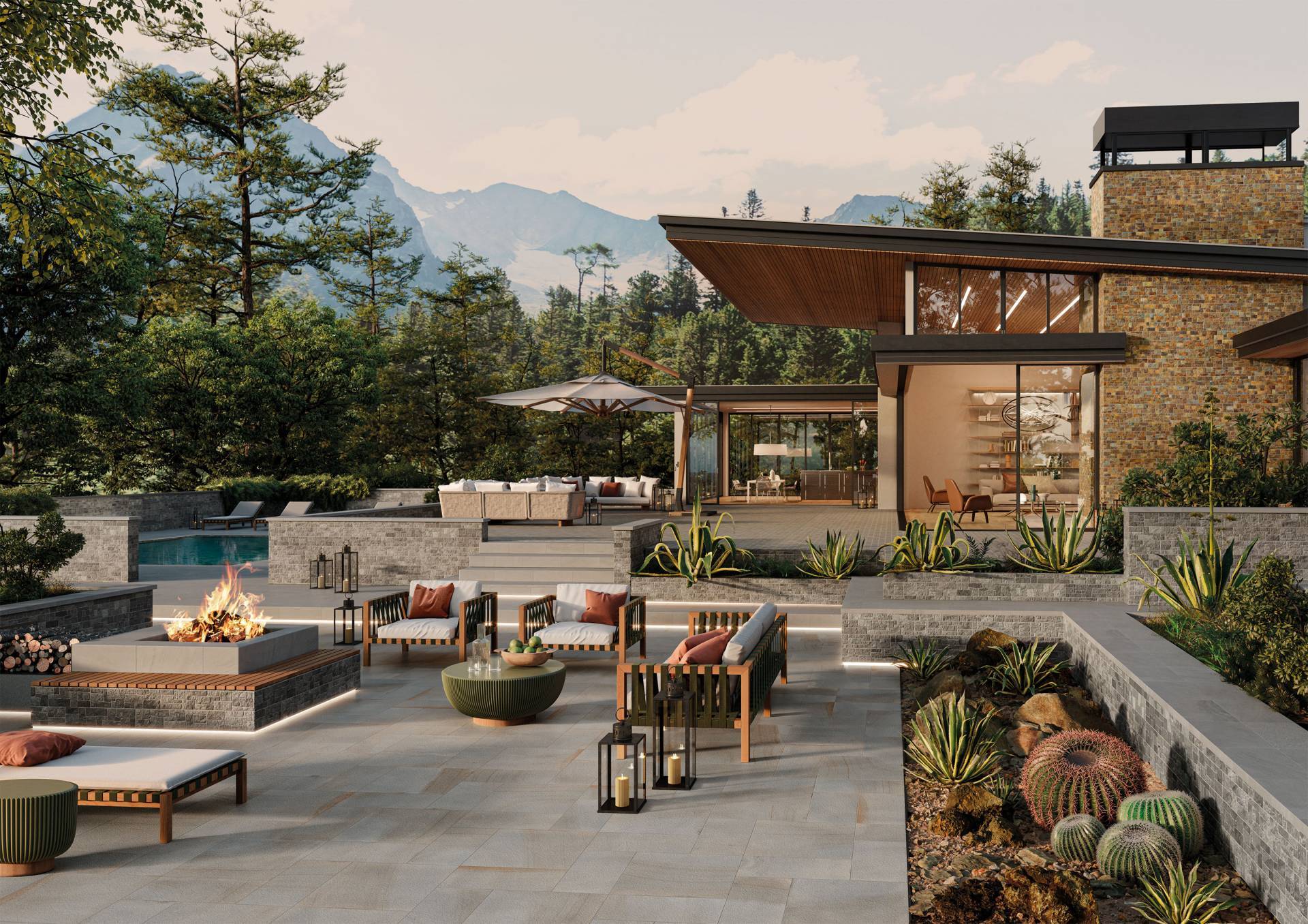 A revolutionary project in  the north american outdoor living world.